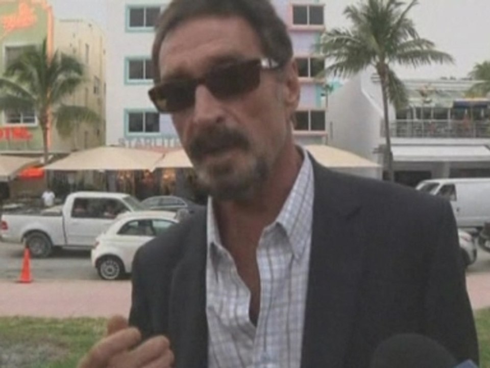 McAfee says Belize demanded two million dollars