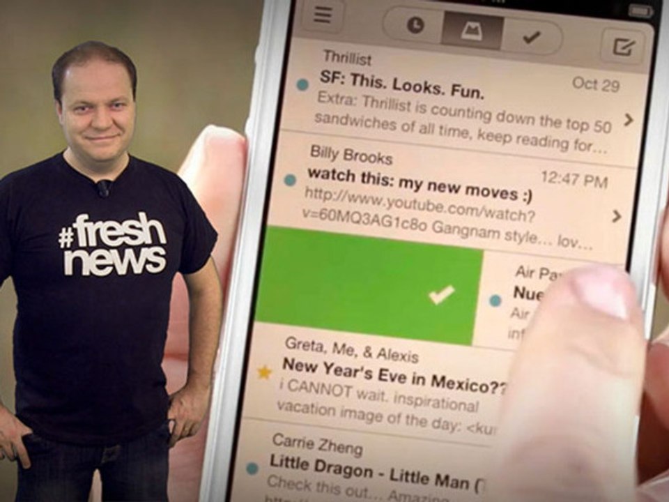freshnews #336 Offrez une app ! Mailbox. Facebook 2.0 pour Android. Smartphones Dell (14/12/2012)
