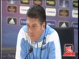 Napoli - Cavani, gioca per il match Europa League contro il Psv (05.12.12)