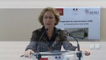 Inauguration du supercalculateur Curie : le discours de Geneviève Fioraso