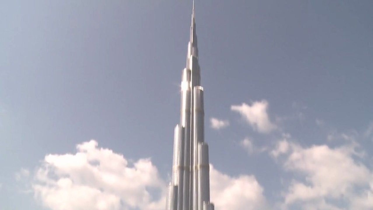 Burj Kalifa Dubai Shopping Mein Schiff 2.TUI Cruises Video von der Stadt Strand und von oben