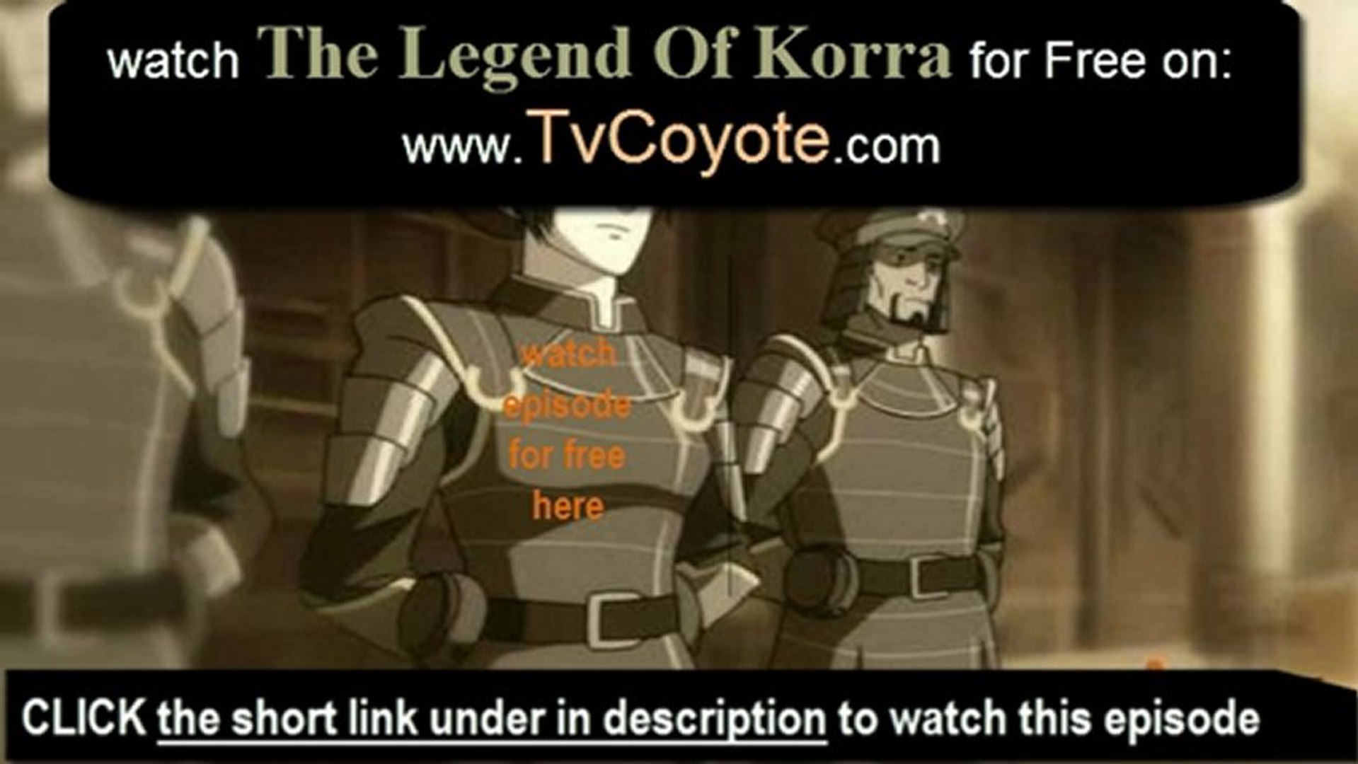 The Legend Of Korra season 1 Episode 12 - Endgame