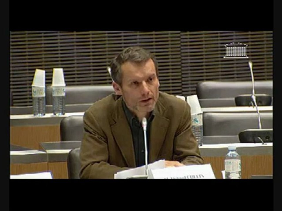 Audition de Thibault Collin à l' Assemblée Nationale
