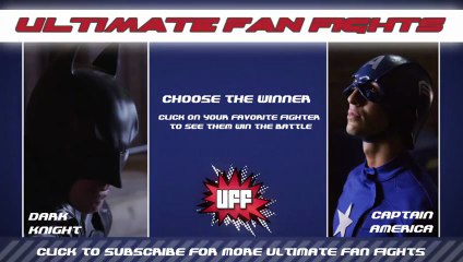 Batman vs. Captain America In Real Life - Ultimate Fan Fights Episode 1