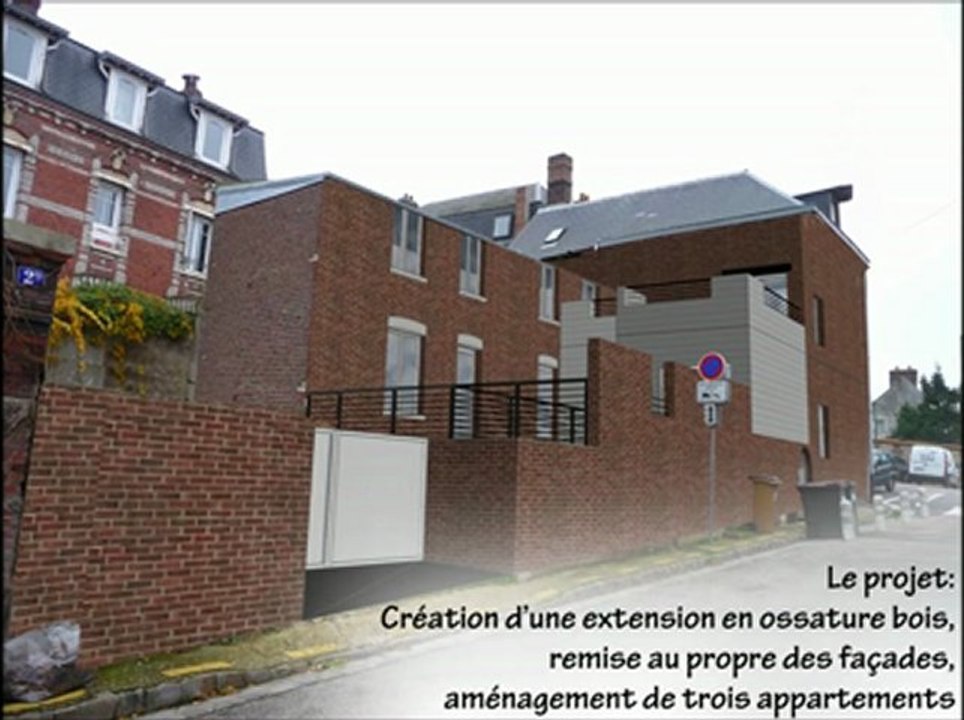 rénovation, extension ossature bois, remise aux normes Rouen-ASCA ROUEN