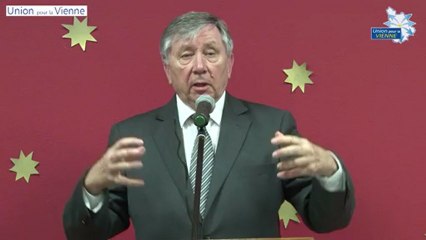 Inauguration de l'extension de l'EHPAD "La Nougeraie" à Usson-du-Poitou - Alain Fouché