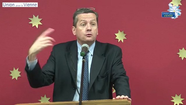 Inauguration de l'extension de l'EHPAD La Nougeraie à Usson-du-Poitou - Bruno Belin