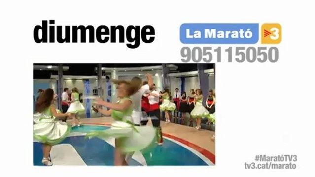 TV3 - Diumenge, a partir de les 10.00 a TV3 - La Marató de TV3