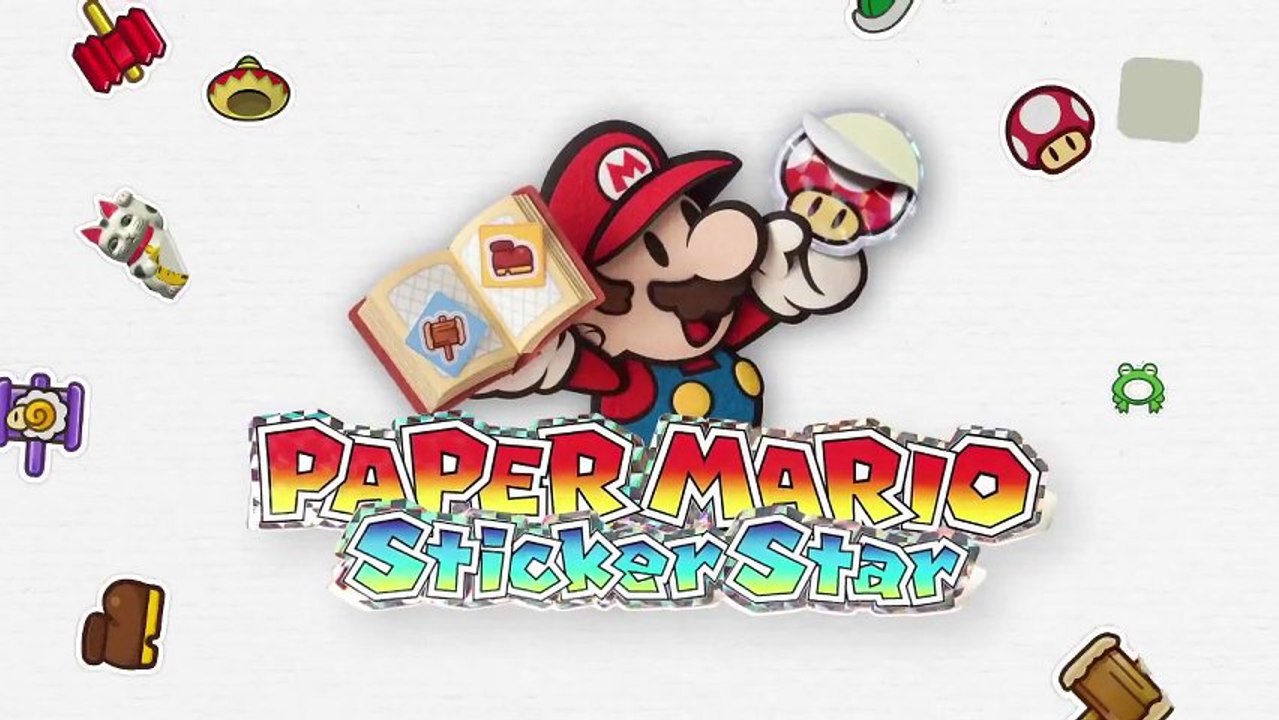 Paper Mario Sticker Star - Story Trailer (VF)
