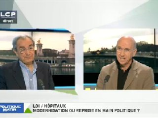Reportages : Loi sur les hôpitaux : modernisation ou reprise en main politique ?
