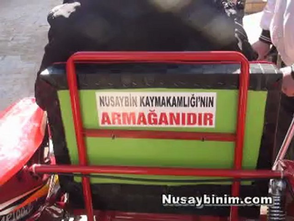 Nusaybin Kaymakamlığı 5 engelliye motosiklet hediye etti