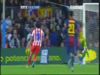 هدف  الاول لاتلتيكو مدريد عن طريق فالكاااااااااااااااااااااااااو