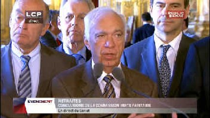 Évènements : Réforme des retraites : conclusions de la Commission mixte paritaire