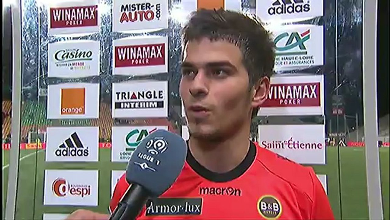 Interview de fin de match : AS Saint-Etienne - FC Lorient - saison 2012/2013