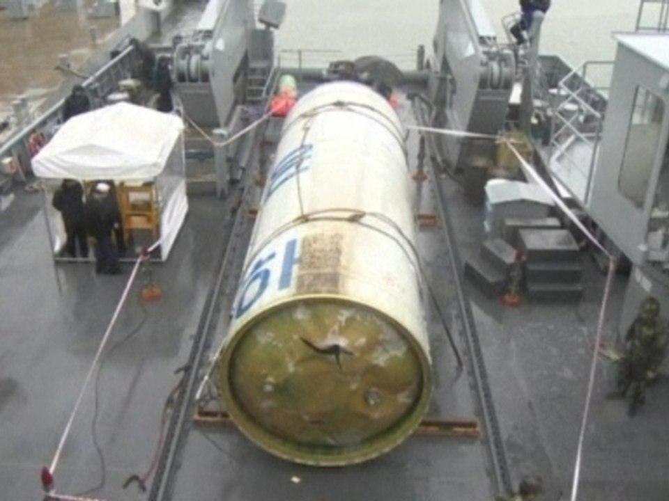 Debris from North Korea rocket located