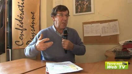 Philippe Collin (CP) : « Nous défendons un projet agricole qui tienne compte des attentes de la société »