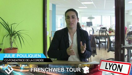 [FrenchWeb Tour - Lyon] Julie Pouliquen, co-fondatrice de La Cordée