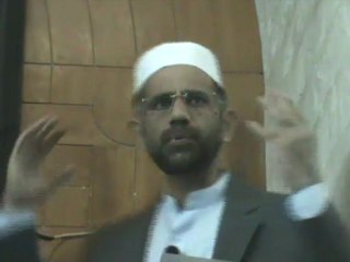 How Namaz corrects our behaviour, by Engineer Wahaj us Siraj (Juma 14-12-12)