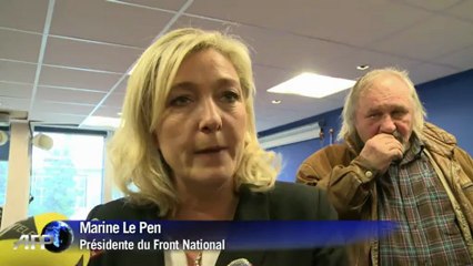 Marine Le Pen tire le bilan de 6 mois de présidence Hollande