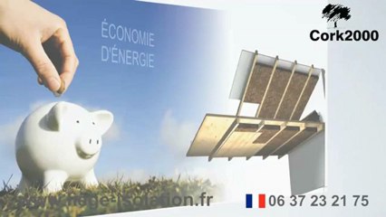 Liège Reglanulé pour construction naturelle et soutenable