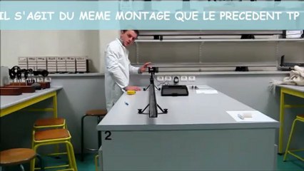 TPE 2 : MESURE DU DIAMETRE D'UN CHEVEU (courbe etalonnage)