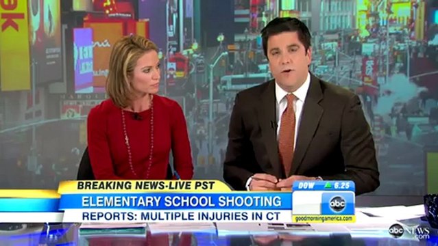 Newtown, Connecticut School Shooting at Sandy Hook Elementary