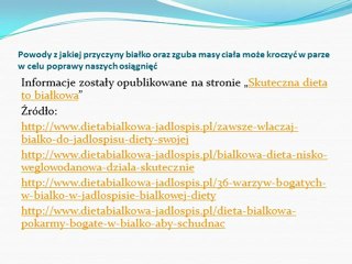 2 powody dlaczego białko oraz obniżenie wagi mogą zmierzać ręka w rękę