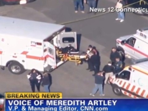 Les premières images après la fusillade de Newtown