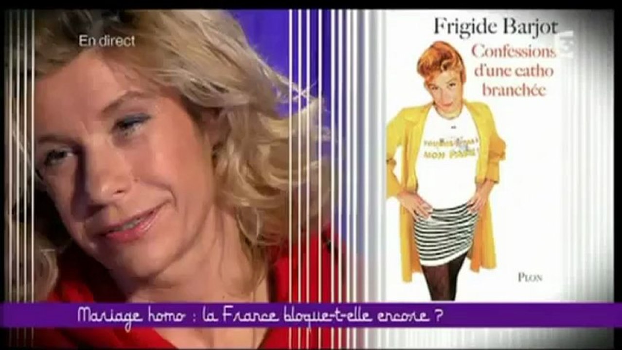 11/11/12 Frigide Barjot sur France 3 (extrait) - La Manif Pour Tous
