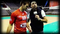 Jerome Alonzo rencontre Pierre Pujol AS Cannes Volley-Ball