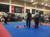 Combat de taekwondo entre 2 amis denfance