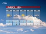 Vremenska prognoza za 15. decembar 2012. (Evropa, Balkan, Srbija i Timočka krajina)