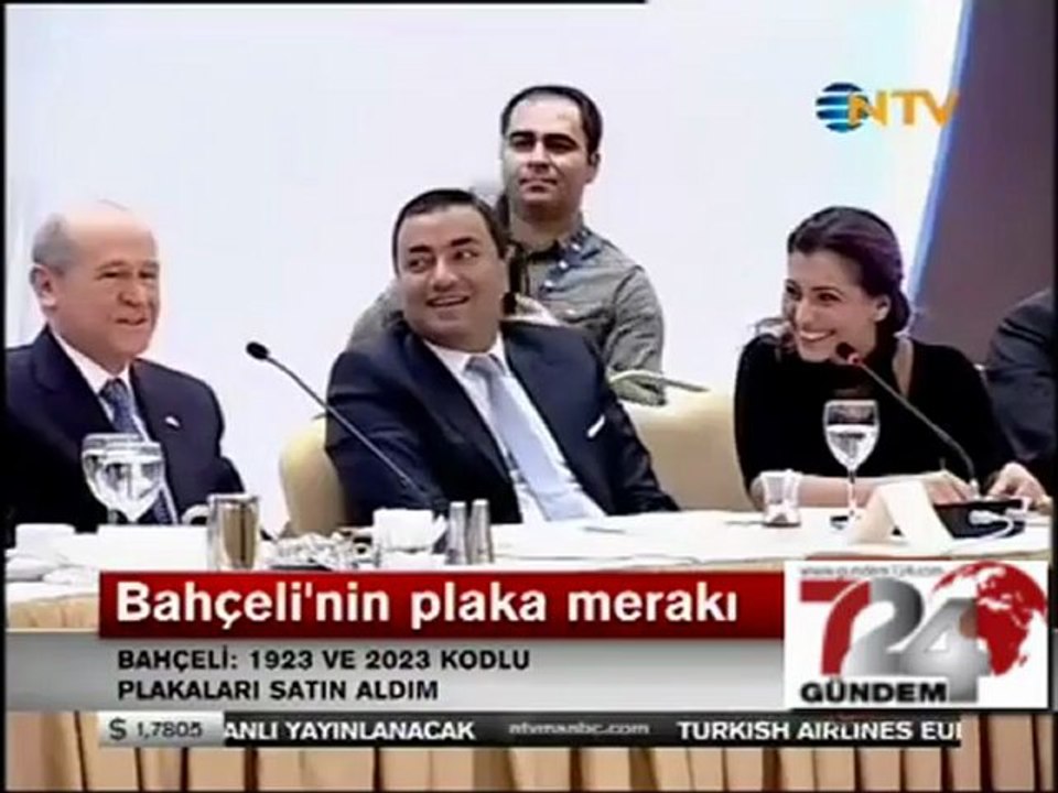 Bahçeli'nin plaka takıntısı
