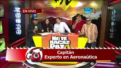 Patricio zambrano habla con el cápitan experto en Aeronaútica (Parte 2)