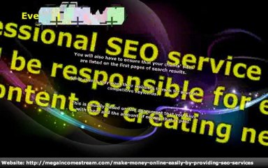 Make Money Online Easily By Providing SEO Services