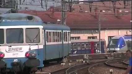 Trains diesel à Dijon en 2006