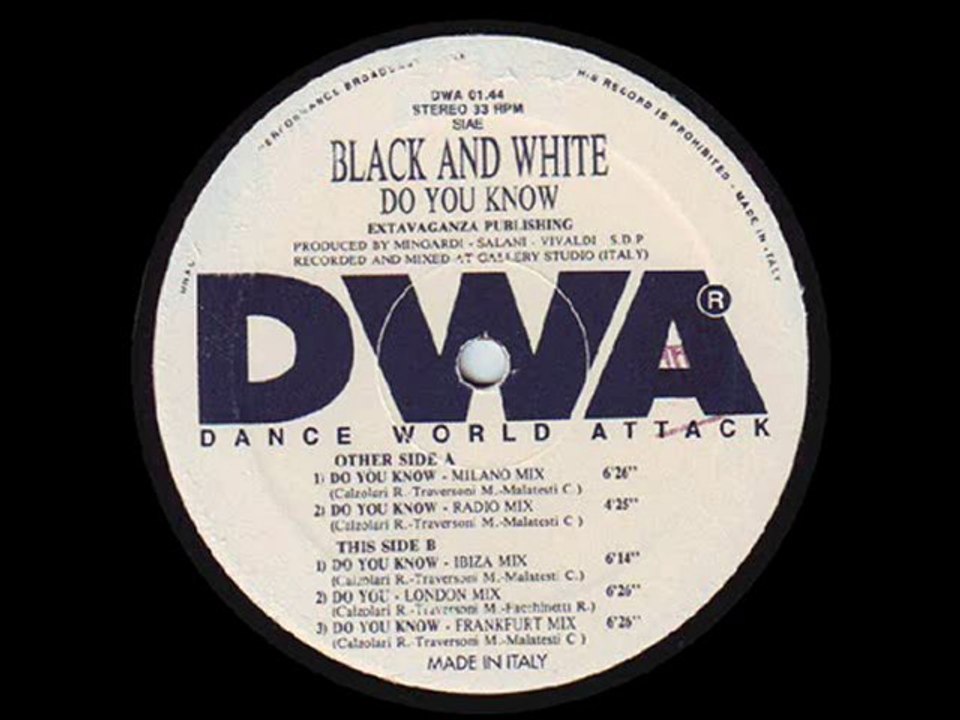 Black & White - Do You Know (London Mix)