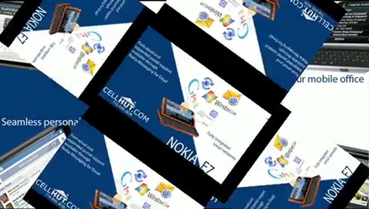 Nokia E7 (Unlocked Quadband) GSM Smartphone video