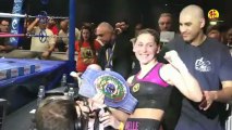 BOXE : Gaelle Amand, championne d'Europe de Boxe, Féminin, Poids Plume