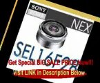 Sony SEL16F28 16mm f/2.8 Wide-Angle Lens for NEX Series Cameras (no warrenty)