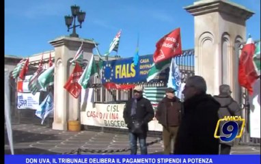 Don Uva, il tribunale delibera il pagamento stupendi a Potenza