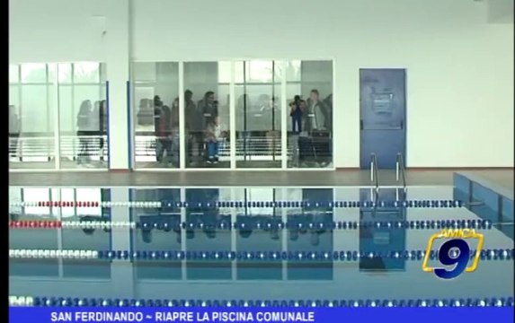 San Ferdinando | Riapre la piscina comunale