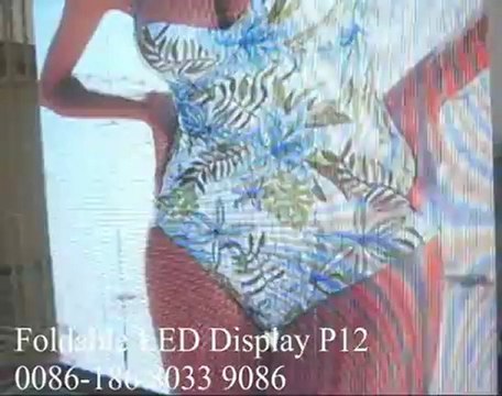 LED curtain display led curtain flexible foldable.led.display@ledaliveshow.com