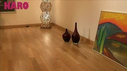 Comment poser un parquet flottant ou un stratifié de la marque Haro TopConnect