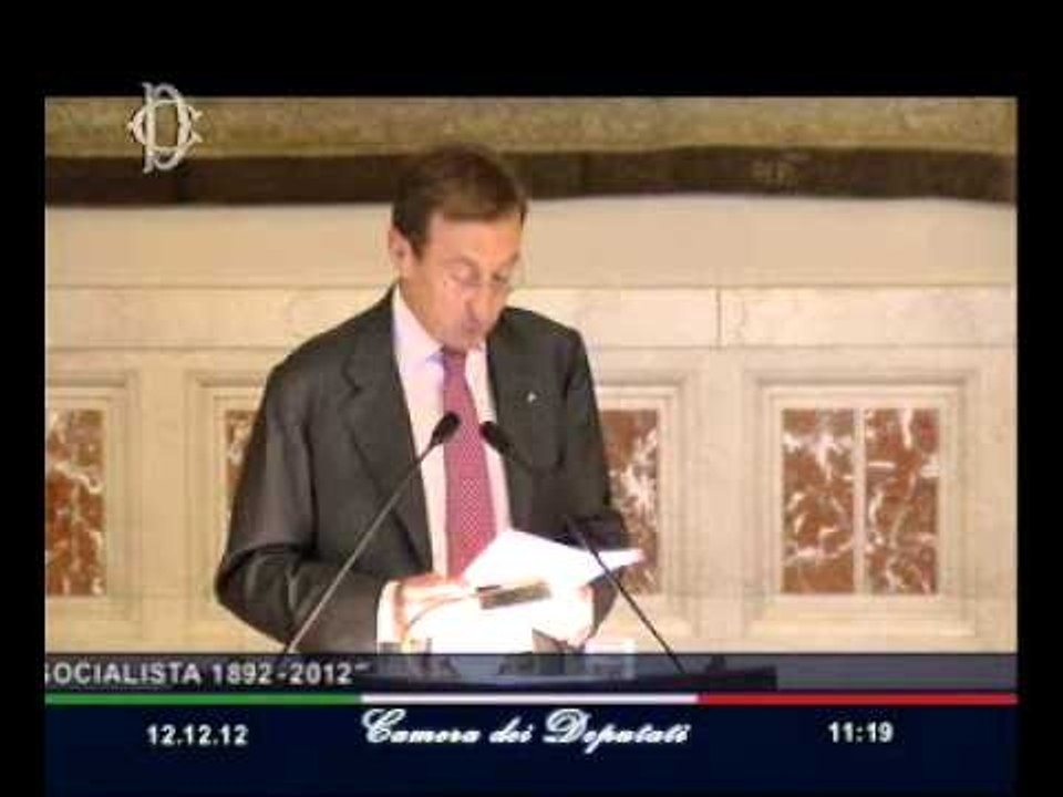 Roma - 120 anni di storia socialista -- Prima parte (12.12.12)