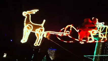 maison illuminée noel 2012