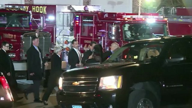 Hundreds gather in Newtown for school shooting vigil