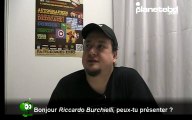 Riccardo Burchielli en interview pour PlaneteBD.com
