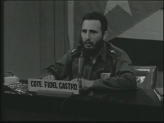 25 février 1963 : Intervention télévisée de Fidel Castro sur la crise des missiles