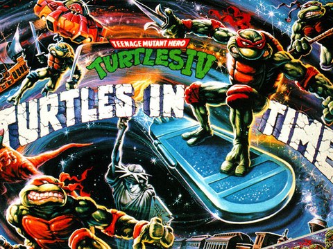CGRundertow TEENAGE MUTANT NINJA TURTLES IV: TURTLES IN TIME for Super Nintendo Video Game Review
